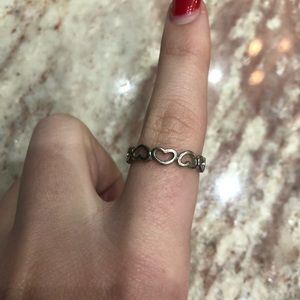 Sterling silver 925 heart ring